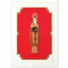 Image 1 : Erte (1892-1990), "Plum Blossom" Limited Edition Serigraph, Numbered and Hand Signed with Certificat