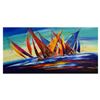 Image 1 : Natalia Sinkovsky, Original Acrylic Painting on Canvas, Hand Signed with Letter Authenticity.