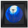 Image 1 : Wyland, "Blue Jellyfish Rising" Framed, Hand Signed Original Painting with Letter of Authenticity.