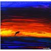 Image 2 : Wyland- Original Painting on Canvas "Dolphin"