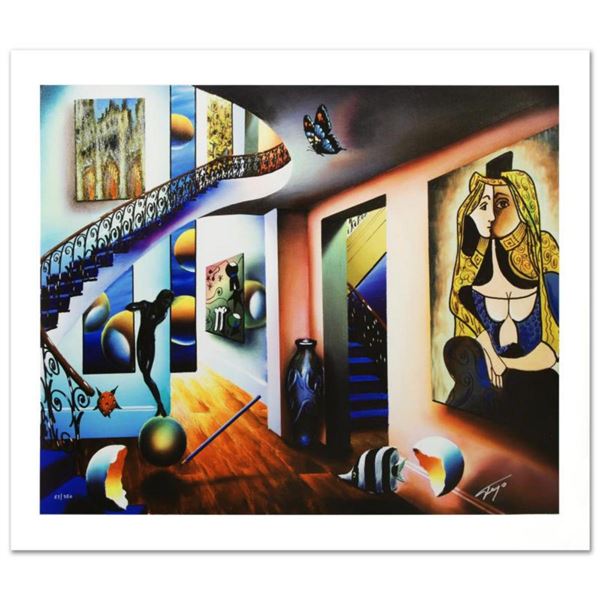 "Passageway to the Masters" Limited Edition Giclee on Canvas by Ferjo, Numbered and Hand Signed by t