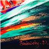 Image 2 : Natalia Sinkovsky, Hand Signed Original Acrylic Painting on Canvas with Letter Authenticity.