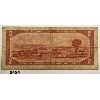 Image 2 : 1954 CANADIAN $2 BILL