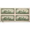 Image 2 : LOT OF 4 - 1967 CHOICE UNC CANADIAN $1 BILLS - IN SEQUENCE