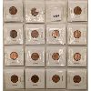 Image 3 : LOT OF 58 - LINCOLN HEAD PENNIES, MANY UNC - SEE ALL IMAGES