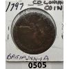 Image 1 : 1797 COLONIAL CARTWHEEL COIN
