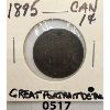 Image 1 : 1895 CANADIAN LARGE PENNY