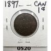 Image 1 : 1897 CANADIAN LARGE PENNY