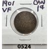 Image 1 : 1901 CANADIAN LARGE PENNY