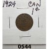 Image 1 : 1924 CANADIAN SMALL PENNY