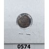 Image 2 : 1896 DOUBLE PUNCHED DATE CANADIAN 5 CENT SILVER NICKEL