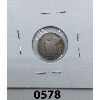 Image 2 : 1902 H CANADIAN 5 CENT SILVER NICKEL
