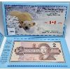 Image 2 : CHOICE UNC LAST $2 BILL AND FIRST TOONIE