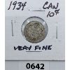 Image 1 : 1934 CANADIAN 10 CENT