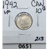 Image 1 : 1942 CANADIAN 10 CENT
