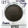 Image 1 : 1852 QUEBEC BANK TOKEN PENNY