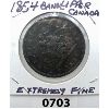 Image 1 : 1854 BANK OF UPPER CANADA PENNY