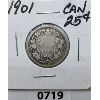Image 1 : 1901 CANADIAN QUARTER - VICTORIAN