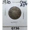 Image 1 : 1920 CANADIAN QUARTER
