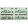 Image 2 : LOT OF 4 - 1967 CHOICE UNC CANADIAN $1 BILLS