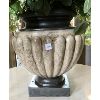 Image 2 : FLOWER URN W/ CONTENTS OF SILK DISPLAY - APPROX 6 FEET TALL