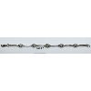 Image 1 : .925 SILVER AND GEMSTONE HEART BRACELET