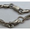 Image 4 : LOT OF 2 - .925 SILVER HEAVY BRAIDED NECKLACE AND BRACELET - 30in CHAIN