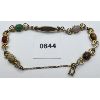 Image 1 : 12K GF FOSTER BRACELET W/CABOCHONS