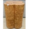 Image 1 : BIRDS EYE MAPLE CLOVER LEAF DESIGNED SIDE TABLE - 17 X 24 INCHES 