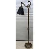 Image 1 : TARNISHED BRASS LOOK, DRAGON MOTIF FLOOR LAMP - 60 INCHES *WINNING BIDDER MUST ARRANGE SHIPPING*
