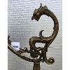 Image 2 : TARNISHED BRASS LOOK, DRAGON MOTIF FLOOR LAMP - 60 INCHES *WINNING BIDDER MUST ARRANGE SHIPPING*