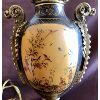 Image 2 : ORNATE PAINTED LIVINGROOM LAMP - 33 INCHES