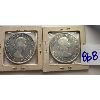 Image 2 : LOT OF 2 - 1962 CND SILVER DOLLARS