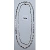 Image 1 : .925 SILVER-2 PIECE MATCHING NECKLACE SET LONGEST 18in