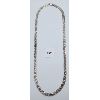 Image 1 : .925 LONG HEAVY SILVER NECKLACE -23in