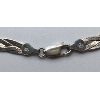 Image 3 : .925 LONG HEAVY SILVER NECKLACE -23in