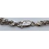 Image 2 : .925 HEAVY CUSTOM SILVER CHAIN & PENDANT - 22in