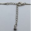 Image 2 : .925 SILVER CHAIN & PENDANT - 16in