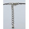 Image 2 : .925 SILVER CHAIN & PENDANT - 16in