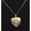 Image 2 : .925 SILVER ANTIQUE LOCKET & CHAIN