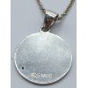 Image 3 : .925 SILVER NECKLACE & PENDANT - 17in