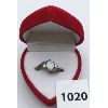 Image 1 : .925 SILVER GEMSTONE RING - SZ 8