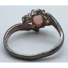 Image 2 : .925 SILVER GEMSTONE RING - SZ 8