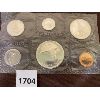 Image 2 : LOT OF 4 - CND ONE DOLLAR BILLS & CENTENNIAL PROOF SET