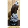Image 1 : PAUL BURDETTE - EAGLE ORIGINAL CARVING - 15in