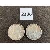 Image 2 : LOT OF 2 - CDN 50 CENT COINS 1950 & 1952