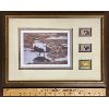 Image 3 : LOT OF 3 - FRAMED WILDLIFE HABITAT CONSERVATION NUMBERED PRINT AND STAMP SETS