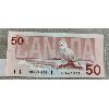 Image 2 : 1988 BANK OF CANADA UNC 50 DOLLAR BILL