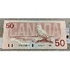 Image 2 : 1988 BANK OF CANADA UNC 50 DOLLAR BILL