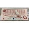 Image 2 : 1988 BANK OF CANADA UNC 50 DOLLAR BILL